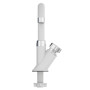 Imagen de CANILLA ALTA BOTON BAÑO PLASTICA MESA "PUSH" 1/2" CROSS